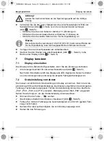 Preview for 13 page of Waeco MagicSpeed HUD Installation And Operating Manual