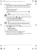 Preview for 22 page of Waeco MagicSpeed HUD Installation And Operating Manual