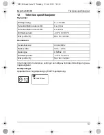 Preview for 57 page of Waeco MagicTouch MT200 Installation And Operating Manual