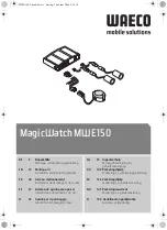 Waeco MagicWatch MWE150 Installation And Operating Manual preview