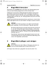 Preview for 23 page of Waeco MagicWatch MWE250 Installation And Operating Manual