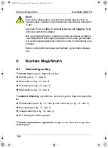 Preview for 148 page of Waeco MagicWatch MWE250 Installation And Operating Manual