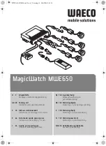 Preview for 1 page of Waeco MagicWatch MWE650 Installation And Operating Manual