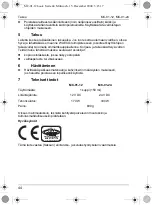 Preview for 44 page of Waeco Mobitherm MC-01-12 Installation And Operating Manual