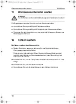 Preview for 18 page of Waeco Mobitherm MWH-020/N Installation And Operating Manual