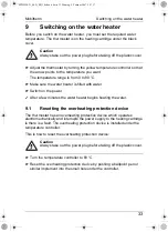 Preview for 33 page of Waeco Mobitherm MWH-020/N Installation And Operating Manual