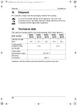 Preview for 38 page of Waeco Mobitherm MWH-020/N Installation And Operating Manual