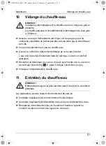 Preview for 51 page of Waeco Mobitherm MWH-020/N Installation And Operating Manual