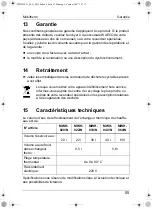 Preview for 55 page of Waeco Mobitherm MWH-020/N Installation And Operating Manual