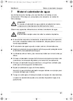 Preview for 61 page of Waeco Mobitherm MWH-020/N Installation And Operating Manual