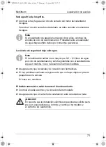 Preview for 71 page of Waeco Mobitherm MWH-020/N Installation And Operating Manual