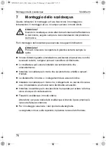 Preview for 78 page of Waeco Mobitherm MWH-020/N Installation And Operating Manual