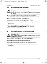 Preview for 101 page of Waeco Mobitherm MWH-020/N Installation And Operating Manual