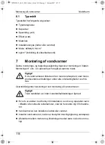 Preview for 110 page of Waeco Mobitherm MWH-020/N Installation And Operating Manual