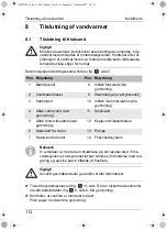 Preview for 112 page of Waeco Mobitherm MWH-020/N Installation And Operating Manual