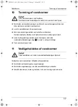 Preview for 117 page of Waeco Mobitherm MWH-020/N Installation And Operating Manual