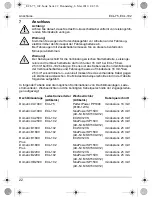 Preview for 22 page of Waeco Mobitronic ECL-75 Installation And Operating Manual