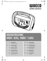 Waeco MOBITRONIC MBC-16IU Instruction Manual preview