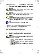 Preview for 16 page of Waeco mobitronic PC-100-12/P Operating Instructions Manual