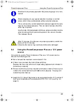 Preview for 22 page of Waeco mobitronic PC-100-12/P Operating Instructions Manual