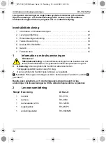 Preview for 32 page of Waeco MOBITRONIC RV-550/SWM Installation And Operating Manual