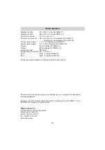 Preview for 42 page of Waeco MOBITRONIC RV-RMM-104 Installation And Operating Instructions Manual