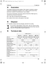 Preview for 53 page of Waeco MSP 1012 Instruction Manual