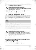 Preview for 231 page of Waeco MSP 1012 Instruction Manual