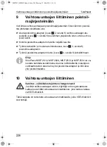 Предварительный просмотр 228 страницы Waeco MSP 702 Instruction Manual