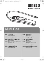 Preview for 1 page of Waeco Multi Gas Operating Manual