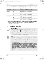 Preview for 91 page of Waeco Multi Gas Operating Manual