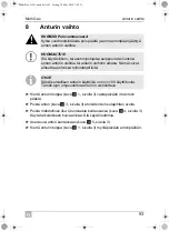 Preview for 93 page of Waeco Multi Gas Operating Manual