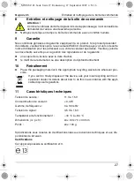 Предварительный просмотр 27 страницы Waeco MW-SSC-01 Operating Manual