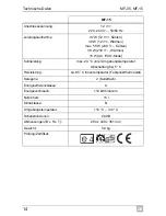 Preview for 14 page of Waeco MyFridge MF-05 Operating Manual