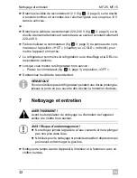 Preview for 32 page of Waeco MyFridge MF-05 Operating Manual