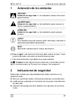 Preview for 37 page of Waeco MyFridge MF-05 Operating Manual