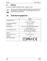 Preview for 66 page of Waeco MyFridge MF-05 Operating Manual