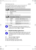 Предварительный просмотр 42 страницы Waeco MyFridge MF-6W Instruction Manual