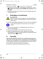 Предварительный просмотр 44 страницы Waeco MyFridge MF-6W Instruction Manual