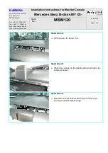 Preview for 2 page of Waeco Perfect Fit MBM120 Installation Instructions