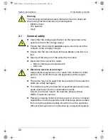 Preview for 20 page of Waeco PerfectBattery BC400 Instruction Manual