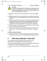 Preview for 20 page of Waeco PerfectCharge IU1512 Instruction Manual