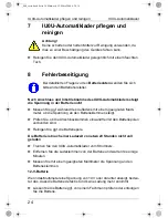 Preview for 24 page of Waeco PerfectCharge IU1512 Instruction Manual