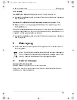 Preview for 25 page of Waeco PerfectCharge IU1512 Instruction Manual