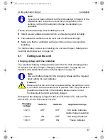 Preview for 37 page of Waeco PerfectCharge IU1512 Instruction Manual