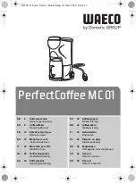 Waeco PerfectCoffee MC01 Operating Manual preview