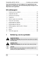 Preview for 57 page of Waeco PerfectCoffee MC052 Installation And Operating Manual