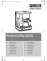 Waeco PerfectCoffee MC06 Instruction Manual preview