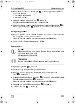 Preview for 121 page of Waeco PerfectCoffee MC06 Operating Manual