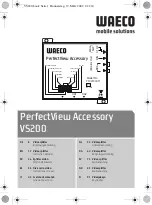 Предварительный просмотр 1 страницы Waeco PerfectView 200 Instruction Manual